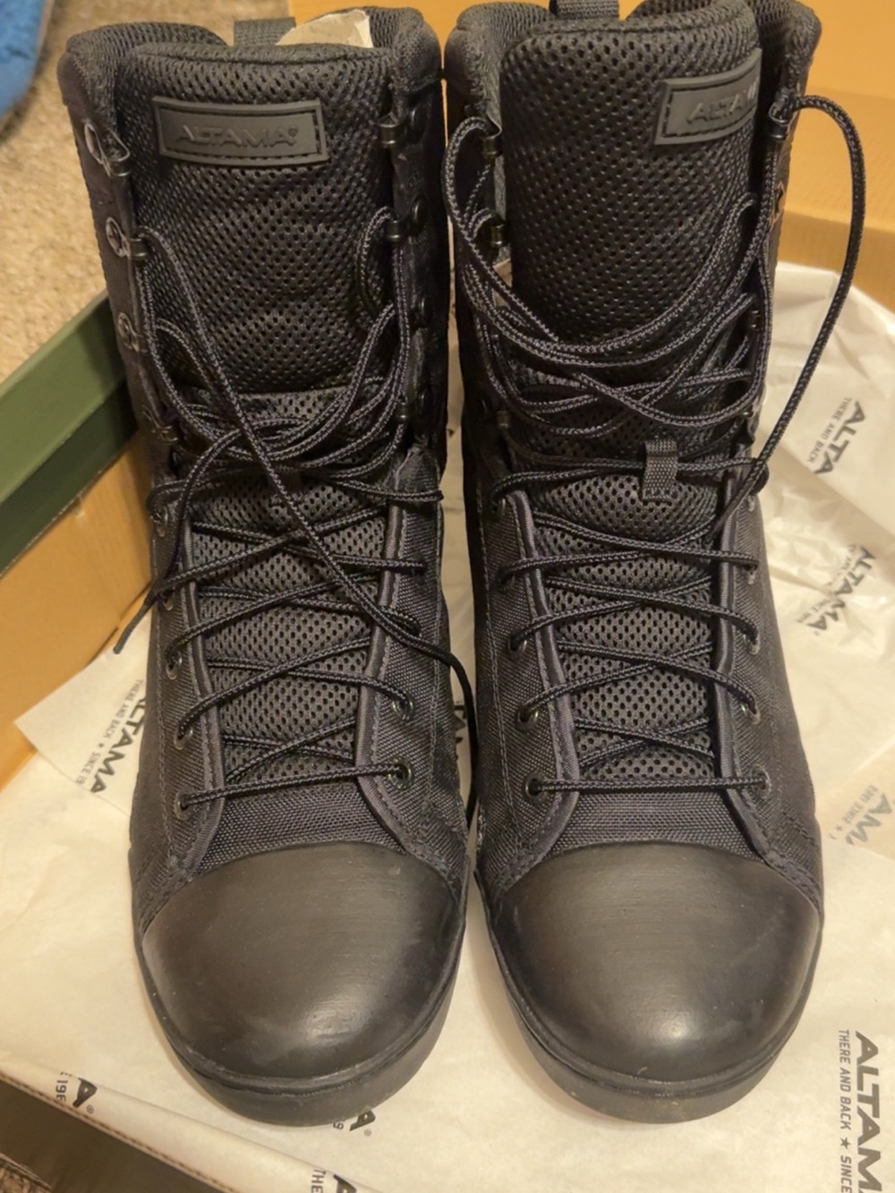 Altama Men's Black Boots